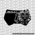 Chrome Hearts Decal for Storm Bee Number Plate