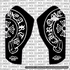 Chrome Hearts Fork Guard Decals