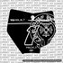 Chrome Hearts Decal for KTM 85 Number Plate