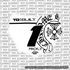 Chrome Hearts Number Plate Decal (Inverted)