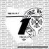 Chrome Hearts Inverted Decal for KTM 65 Number Plate