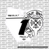 Chrome Hearts Inverted Decal for KTM 85 Number Plate