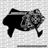 Limited Edition: Chrome Hearts Number Plate Decal