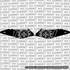 Chrome Hearts Side Fender Decals