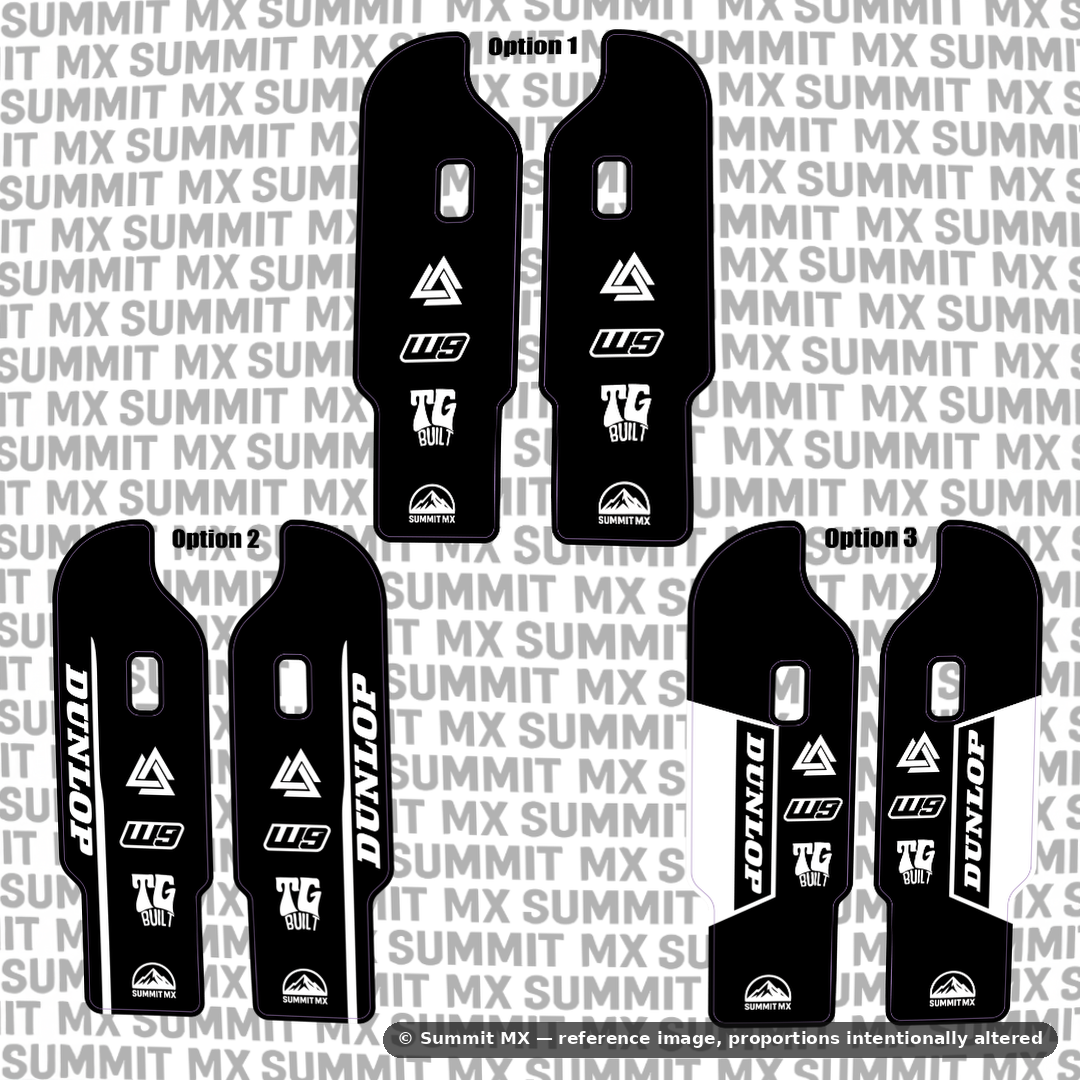 DNM Fork Guard Decal