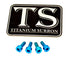 E-Ride Pro Display Protector Titanium Bolts