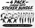 Moto-Sticker Bundle (CHROME)