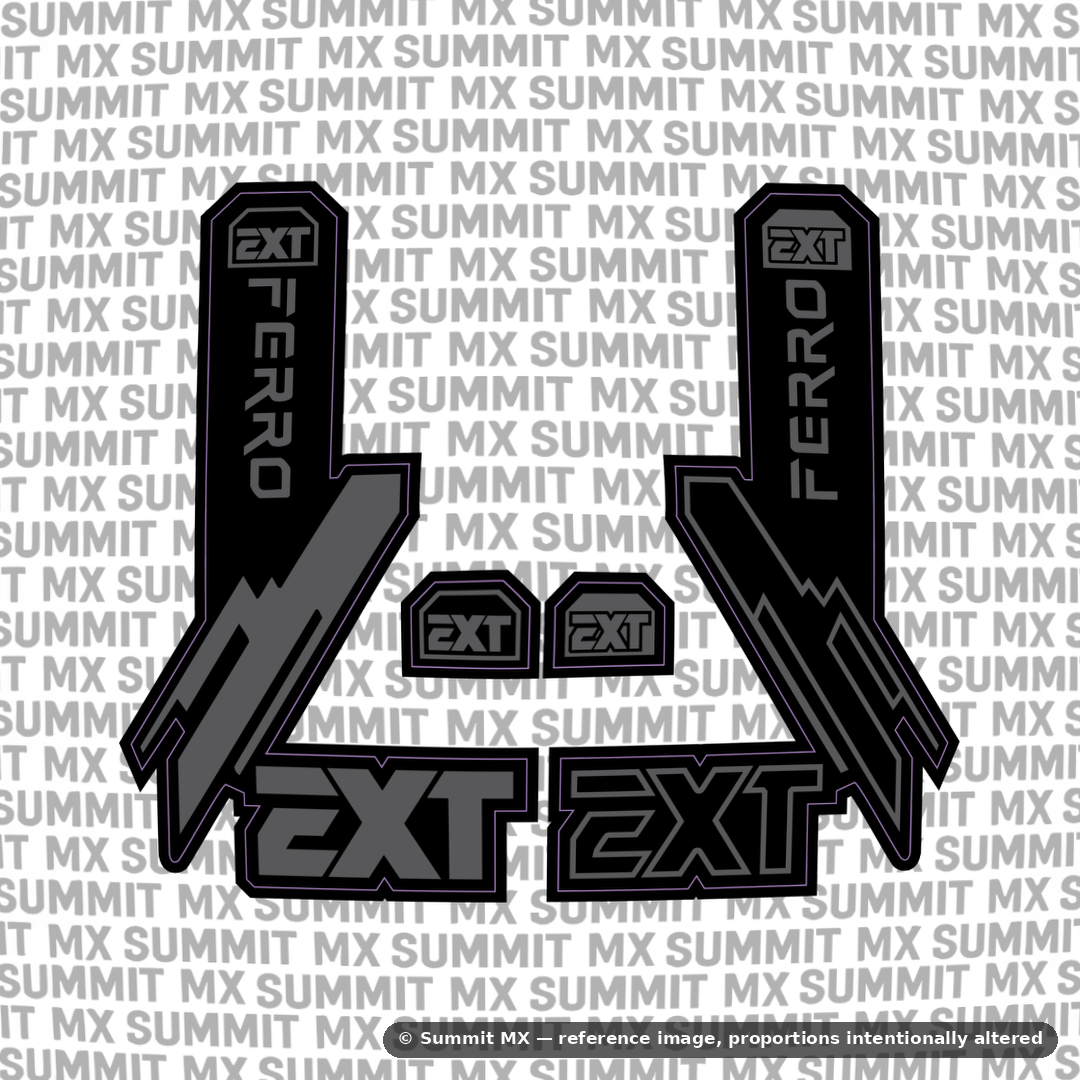 EXT Ferro Fork Tube Decal