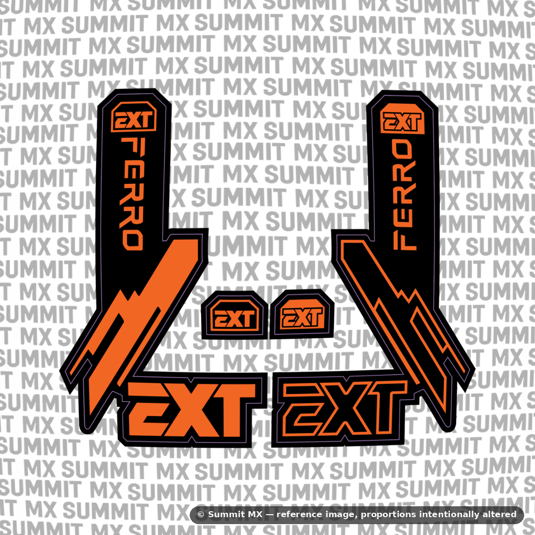EXT Ferro Fork Tube Decal