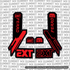 EXT Ferro Fork Tube Decal