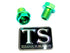Titanium FastAce axle bolts — color option