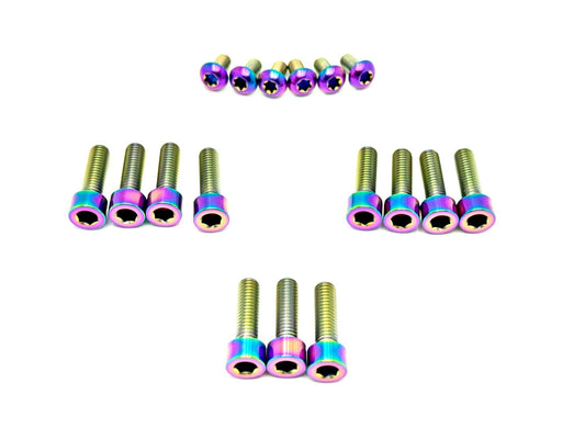 Titanium Manitou Dorado Fork Bolt Kits