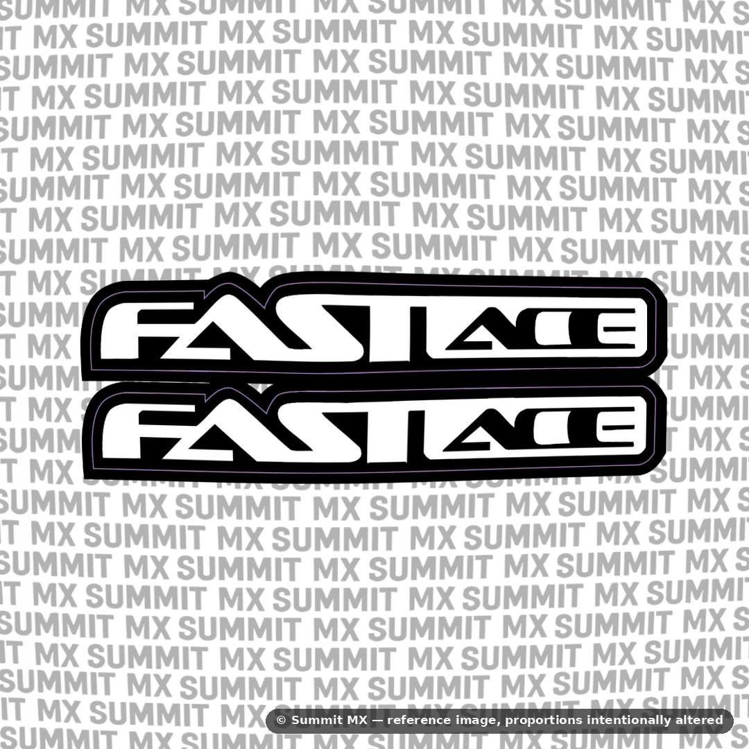Fastace Fork Tube Decal