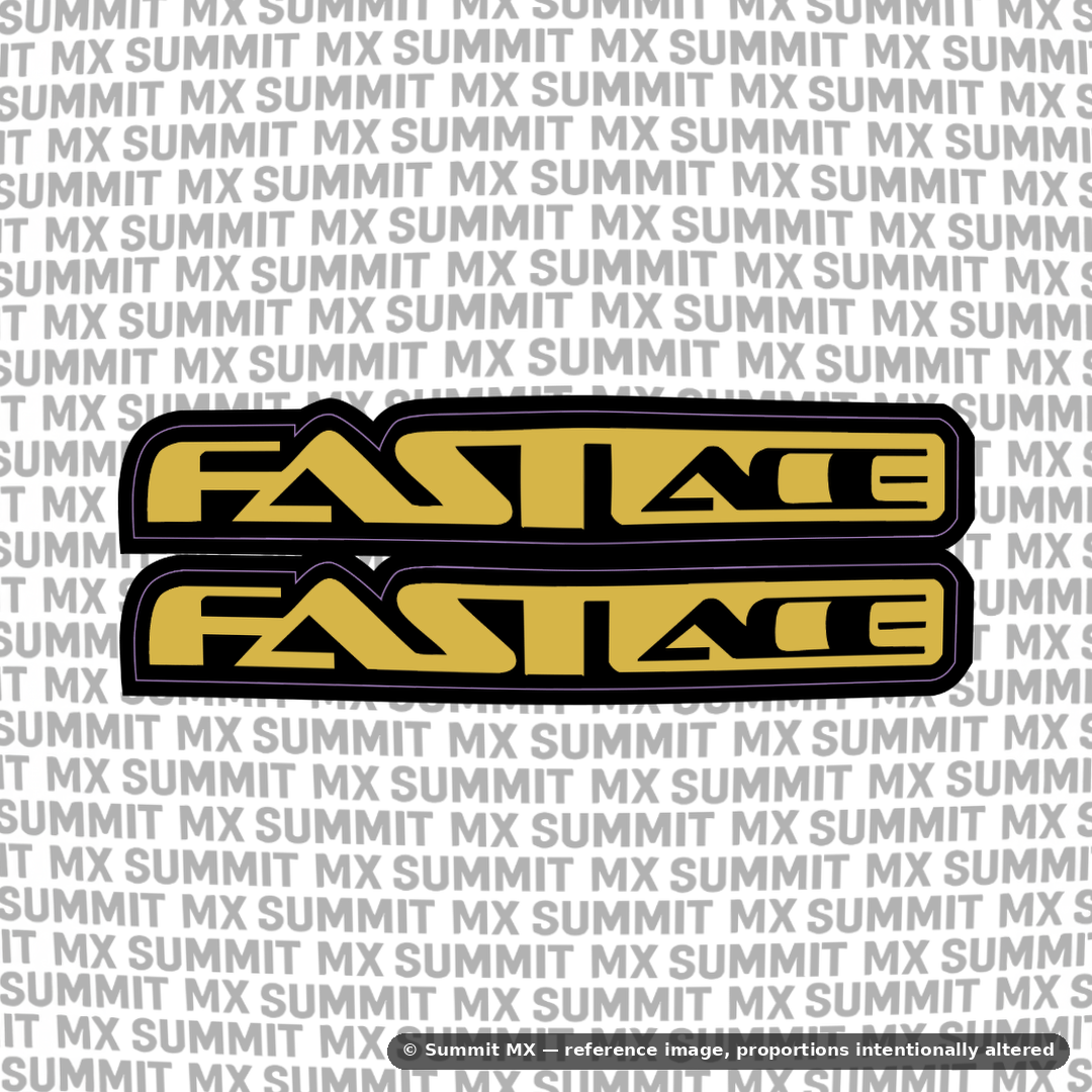 Fastace Fork Tube Decal