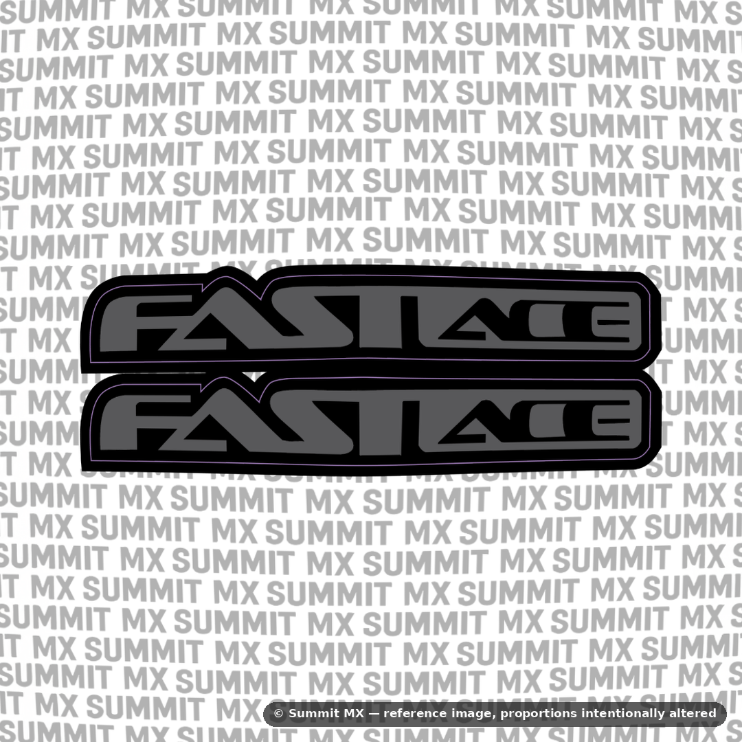 Fastace Fork Tube Decal