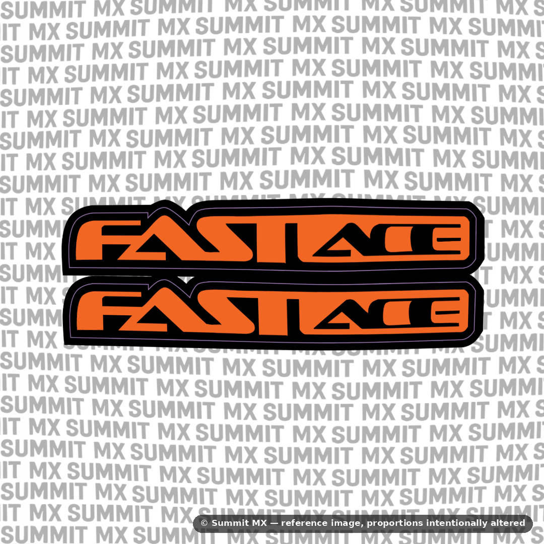 Fastace Fork Tube Decal