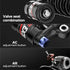Fastace BDA53RC rear shock — spring detail