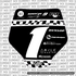 Finish Line Number Plate Decal