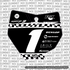 Finish Line Number Plate Decal