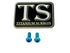 Titanium reservoir cap bolt anodized finish detail