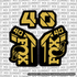Fox 40 Fork Tube Decal