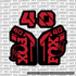 Fox 40 Fork Tube Decal