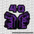 Fox 40 Fork Tube Decal