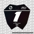 Hex Decal for RTR Number Plate