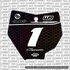 Hex Decal for KTM 85 Number Plate