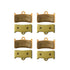 Copper sintered brake pads for Hope Tech — detail view