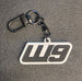 Warp 9 Rubber Keychain
