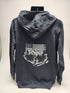 Warp 9 Zip-Up Hoodie – Gray