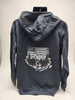 Warp 9 Zip-Up Hoodie – Gray