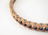 Warp 9 EK 428 gold e-moto chain with quad-staked pins, 120 links