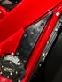 Talaria XXX ignition and horn cover with carbon fiber wrap detail