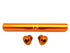 KKE Fork Custom Aluminum Axle and Two Axle End-Bolts (3 Pieces)