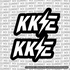 KKE Fork Tube Decal