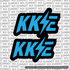 KKE Fork Tube Decal