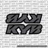 KYB Fork Tube Decal
