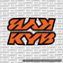 KYB Fork Tube Decal
