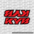 KYB Fork Tube Decal
