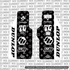LV Decal for Storm Bee Fork Guards