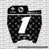 LV Decal for Talaria Komodo Number Plate