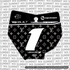 LV Decal for KTM 85 Number Plate