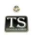 Titanium Lock M8 Nut - M8x1.25