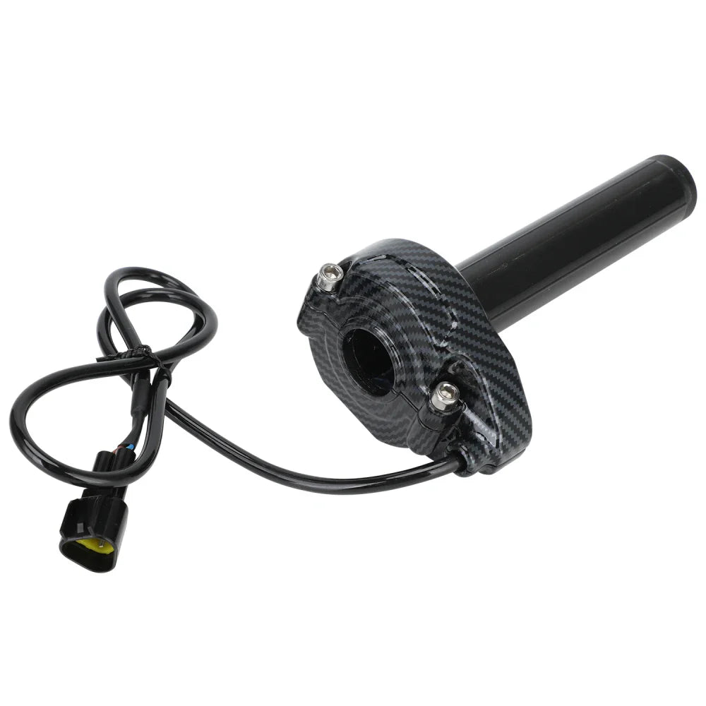 Upgraded throttle for Tuttio Soleil 01 — grip end detail