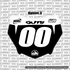 Motocutz Number Plate Decal