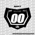 Motocutz Number Plate Decal