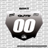 Motocutz Number Plate Decal