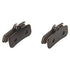 MSR resin brake pads for smooth progressive powersports braking